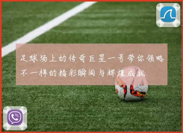 足球场上的传奇巨星一号带你领略不一样的精彩瞬间与辉煌成就