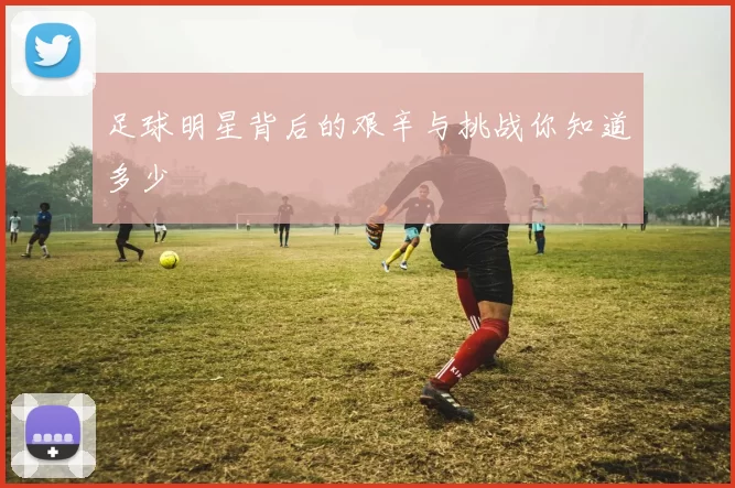 足球明星背后的艰辛与挑战你知道多少