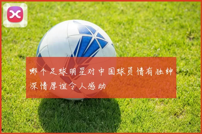 哪个足球明星对中国球员情有独钟深情厚谊令人感动